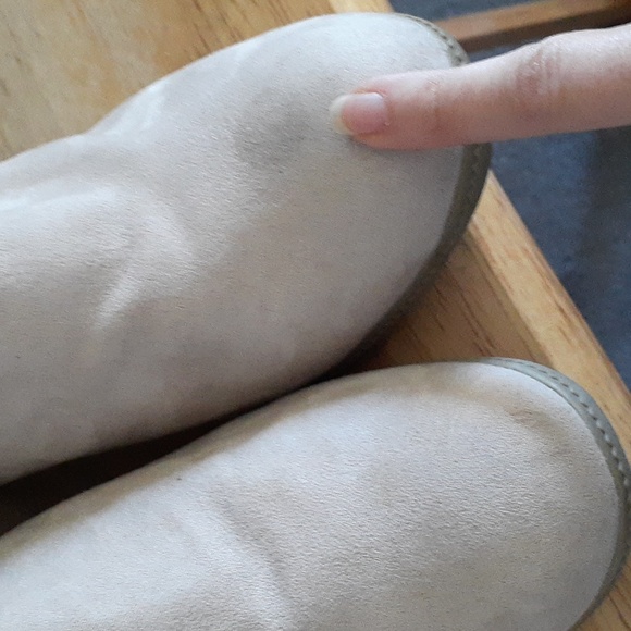 Size 11M U.S. Polo Fuzzy Zip Up Winter Wedge Fashion Boots - Picture 17 of 17